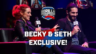 Becky Lynch & Seth Rollins exclusive - FULL INTERVIEW: Gorilla Position Live