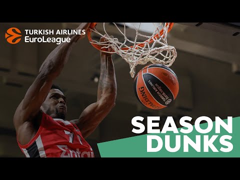 Shaquielle McKissic | Season Dunks | 2021-22 Turkish Airlines EuroLeague