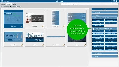 AxisTV Signage Suite Demo - Easy Cloud-Based Digital Signage