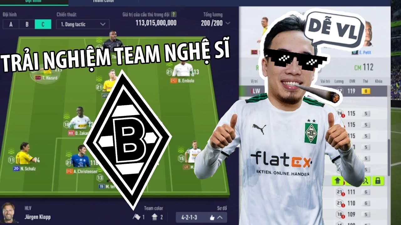 Borussia Monchengladbach trong FIFA Online 4