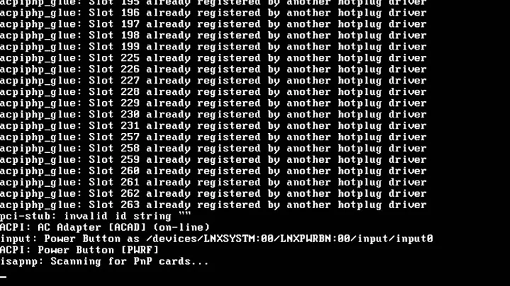 Allow hotplug. Allow hotplug