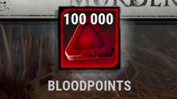 Redeem this code to get 100k Bloodpoints! - Dead by Daylight