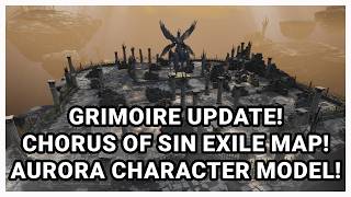 DEAD BY DAYLIGHT CHORUS OF SIN GRIMOIRE UPDATE! AURORA CHARACTER MODEL & PERKS! EXILE MAP!