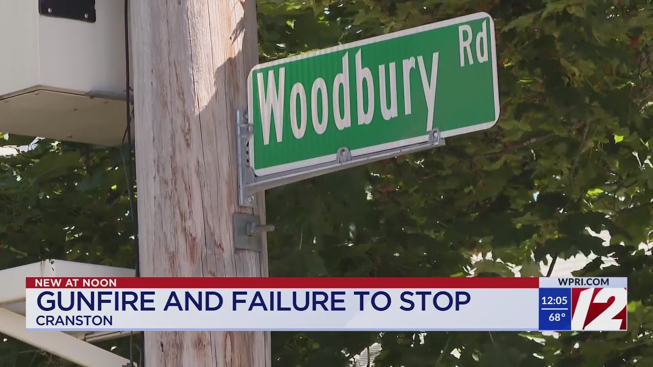 Cranston police investigating shots fired, vehicle refusing to stop for ...