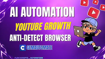 Automate multiple YouTube accounts with GemAutomate | Secure anti-detect browser + AI workflow
