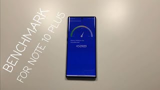 ТЕСТ БЕНЧМАРКОВ ДЛЯ SAMSUNG GALAXY NOTE 10 PLUS (2020)