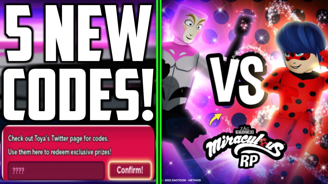 Códigos Miraculous RP Ladybug & Cat Noir - Maio 2023 - Mobile Gamer