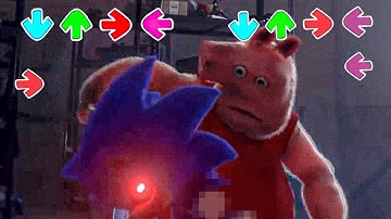 Sonic.exe vs Cursed Peppa Pig in Friday Night Funkin be like PART 5
