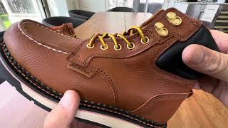 Men's Loader Soft Toe Wedge Work Boot, Brown screenshot 5