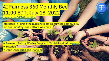 AIF360 monthly bee July 2022