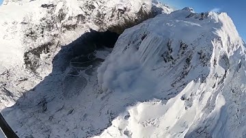 Authorities Trigger Avalanche With Explosives
