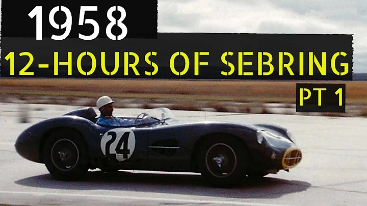 UNSEEN 1958 12-HOURS OF SEBRING | STIRLING MOSS & ...