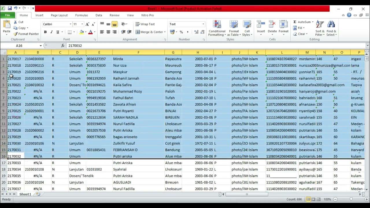PHP Excel Reader | Membuat form Upload dan Baca File dari Excel dan ...