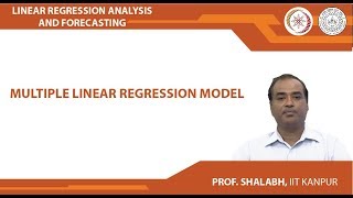 Multiple Linear Regression Model
