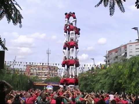 Castellers de Barcelona: 4d8 Poblenou 20/09/2009