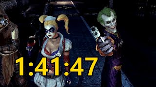 Batman: Arkham Asylum Speedrun (No Major Skips) in 1:41:47 (PB)