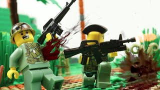 Vietnam war - TET OFFENSIVE (part 2, frontier battles) lego history brickfilm