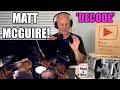 Drum Teacher Reacts: Paramore - Decode | MATT MCGUIRE Drum Cover