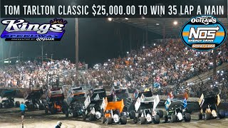 World of Outlaws NOS Energy Drink Sprint Cars | Kings Speedway | Sept 15, 2023 | Tom Tarlton Classic