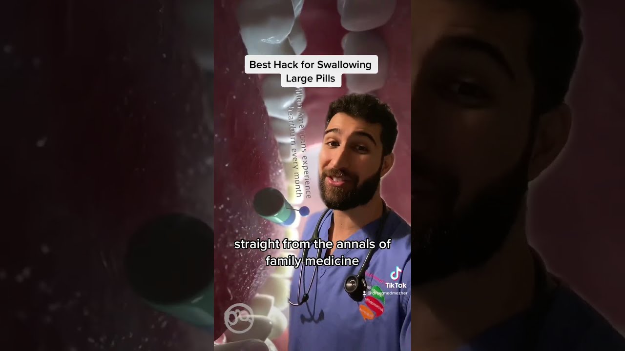 The Best Hack For Swallowing Large Capsules Lifehacks