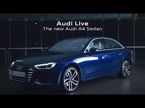Audi Live - Virtual launch of the new Audi A4 Sedan