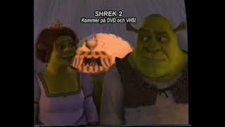 Shrek, Swedish vhs opening & closing 