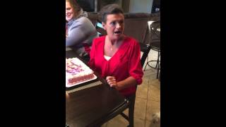 Pregnancy Announcement: BEST Reaction Ever From the Future Grandma!