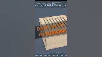 FINALLY! Dark Mode In Fusion! #fusion360 #autodesk #fusion