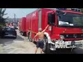 LamiaReport.gr: Πέρασε από τη Γλύφα το κομβόι των Πολωνών πυροσβεστών