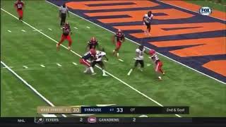 Syracuse 94-yard TD in Overtime | Wake Forest vs. Syracuse 2019