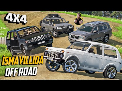 İsmayıllıda Çətin Yollarda Offroad Etdik Niva,Toyota| Maşın Oyunları | BeamNG.Driver #malikbedelov