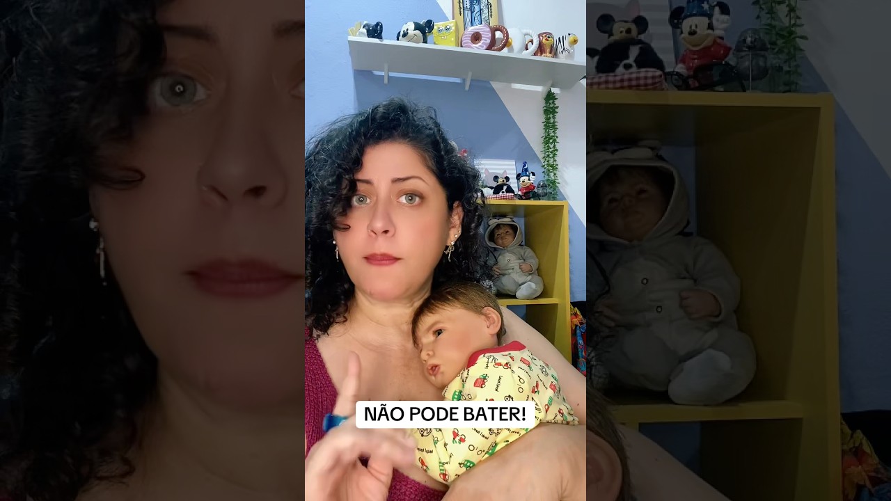 N&Atilde;O PODE BATER! Beb&ecirc; Reborn kit Sabrina