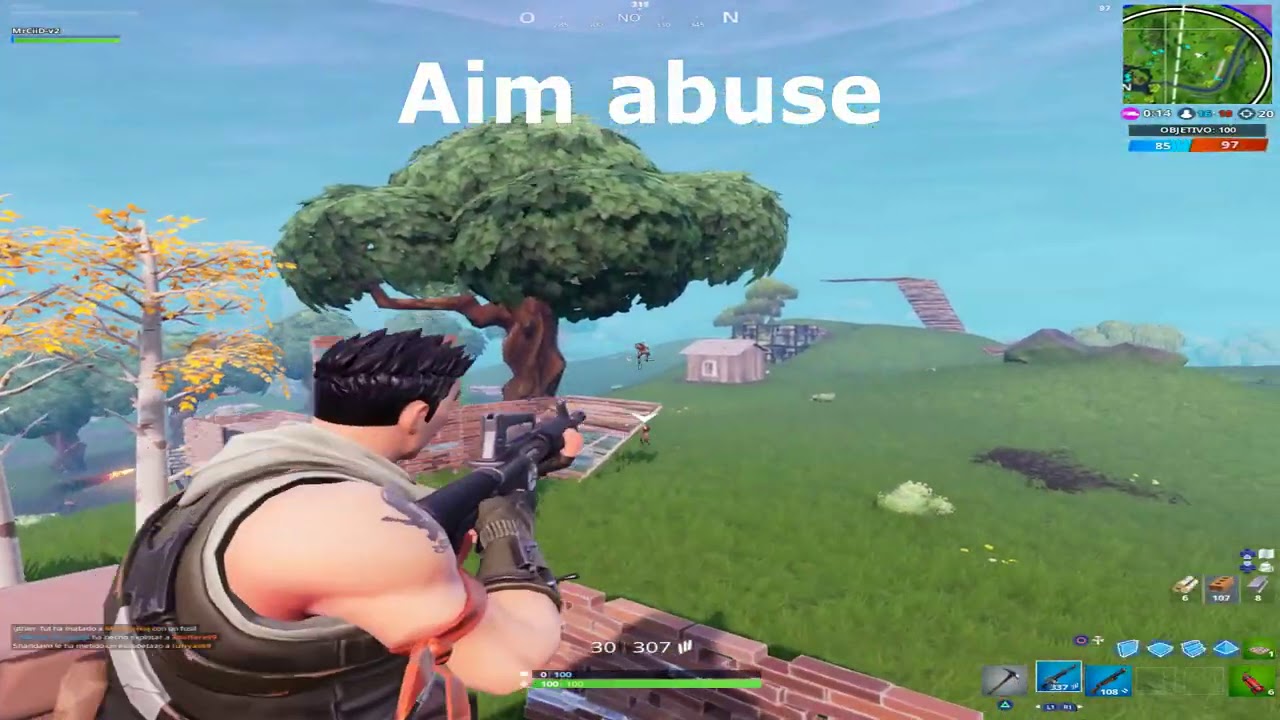 people using aimbot in fortnite