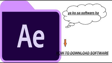 How To Download Adobe After Effects Cc 2020 Best Software On Pc | DD SOFTWARE | 100 % Worked