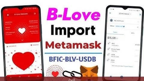 B_love Import To metamask ! Metamask par blove network ko connect kaisy kary