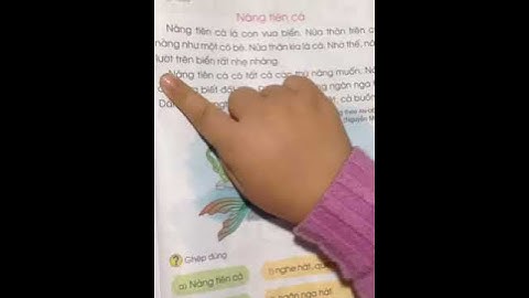 Đọc bài nàng tiên cá-Sách giáo khoa Tiếng Việt lớp 1 tập 1- Nguyễn Hải Đăng Vlog