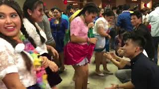 CHOLITAS EN CONPETENCIA  EN ZAPATIO