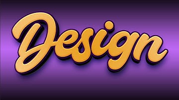 Editable 3D Text Effect in Photoshop Tutorial (Easy & Step By Step) #06