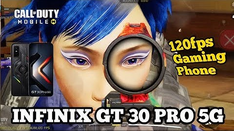 Infinix GT 30 PRO 5G Game Test MP Ranked COD Mobile | 120 fps unlock in MP & BR Gyroscope Test #codm