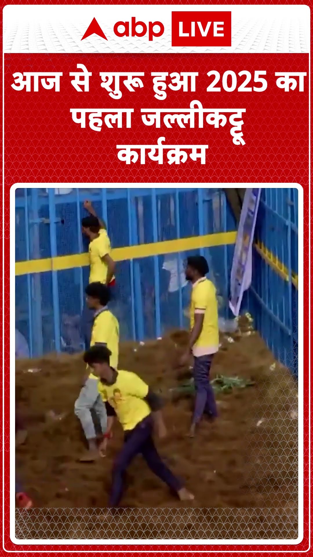 Jallikattu Event: Thachankurichi गांव में पहला Jallikattu event आयोजित किया गया | ABP LIVE | SHORTS