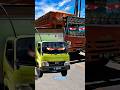 The Colorful Truck Hino VS Isuzu Devil Eyes Strobo SFX #truck #strobo #shorts #trukoleng
