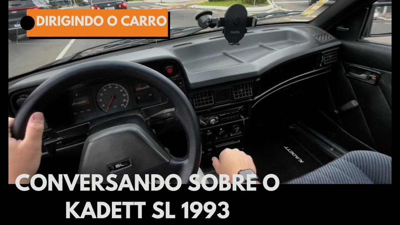 Comprei um GM Kadett SL 1993 e te conto se fiz um bom negócio! Onboard! Dirigindo e conversando