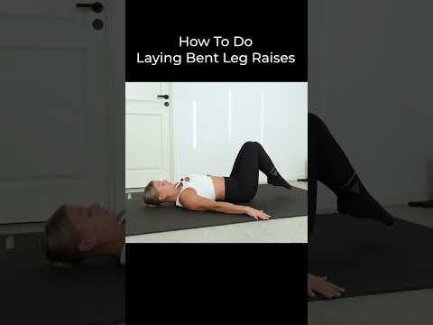 How To Do Laying Bent Leg Raises | Correct Form