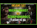 INSANE SET - UNJUST VS SCORPIONPROCS - KANO VS KABAL - LATAM VS NA - KAISENCITY MK11 Ultimate