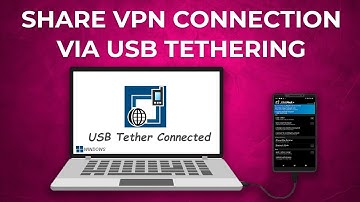 Connect To VPN Internet Via USB Tethering (PdaNet+ Tutorial)