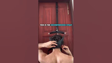What if you could use Y Strap at home?#chiropracticadjustment #ystrap #neckpain #satisfying #shorts