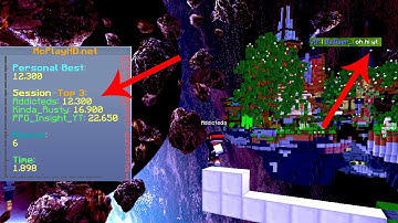 GOD BRIDGING with KEYBOARD and MOUSE SOUNDS | Hypixel Bedwars and MCPlayHD