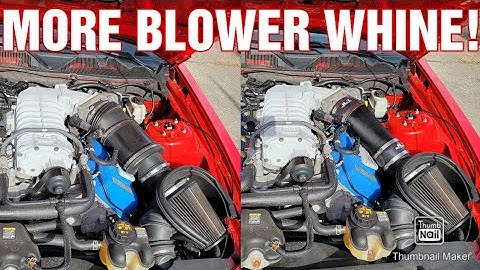 MORE WHINE! JLT Intake/Resonator Delete Install on my GT500!