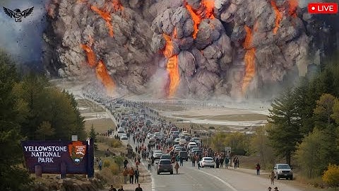 Terrifying! Tebelah Land The Great Earthquake in Yellowstone caused Steamboat to Erupt Powerfully