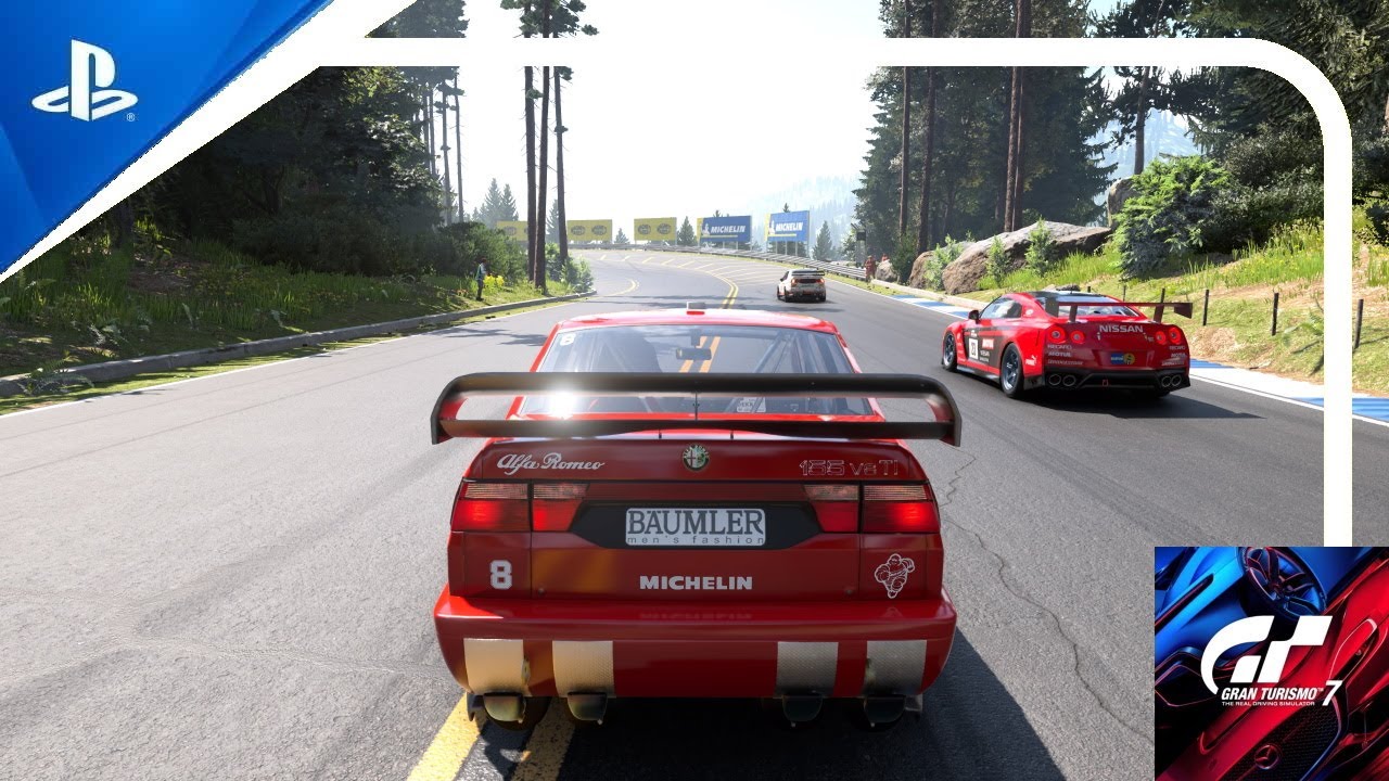 Gran Turismo 7 | Daily Race | Trial Mountain Circuit | Alfa Romeo 155 2 ...